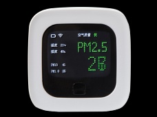 Wi-Fi 溫濕度PM2.5環境檢測儀環境感應器檢測儀 PMT1006-WT